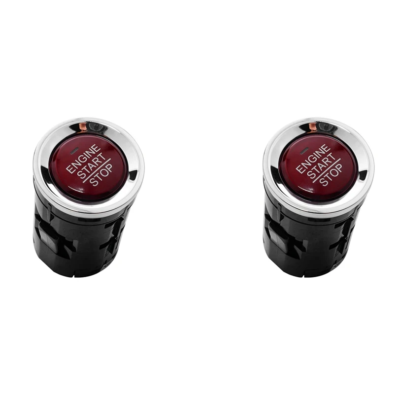 2X Engine Key Start Stop Push Button One-Button Switch For 2016 2017 2018 Honda HR-V 1.8L 35881-T4N-H02 35881-T4N-702