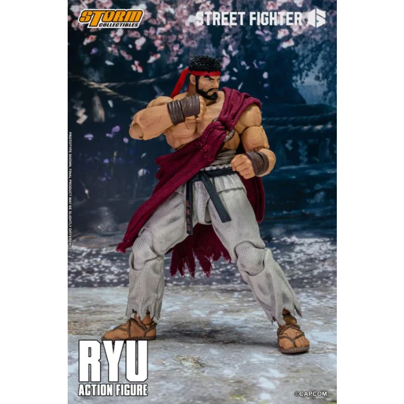 Storm Toys 6 "figura de ação Street Fighter 6 Street Fighter Ryu