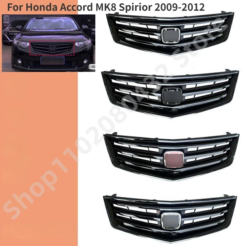 

1 шт. для Honda Accord MK8 Spirior 2009-2012 Perfect Match передние решетки гоночные грили замена Стайлинг автомобиля