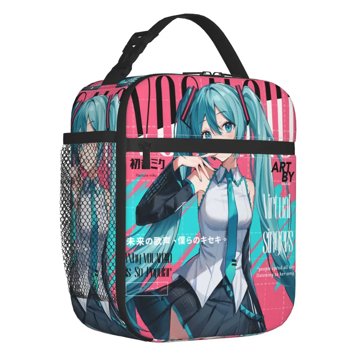 caixas-de-almoco-reutilizaveis-personalizadas-hatsune-miku-vocaloid-rock-anime-para-mulheres-e-homens-bolsa-termica-isolada-para-alimentos-ideal-para-estudantes