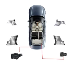 Suitable for Volvo xc90 s90 v90 xc60 s60 v60 door cover decoration speaker Interior decoration car accessories