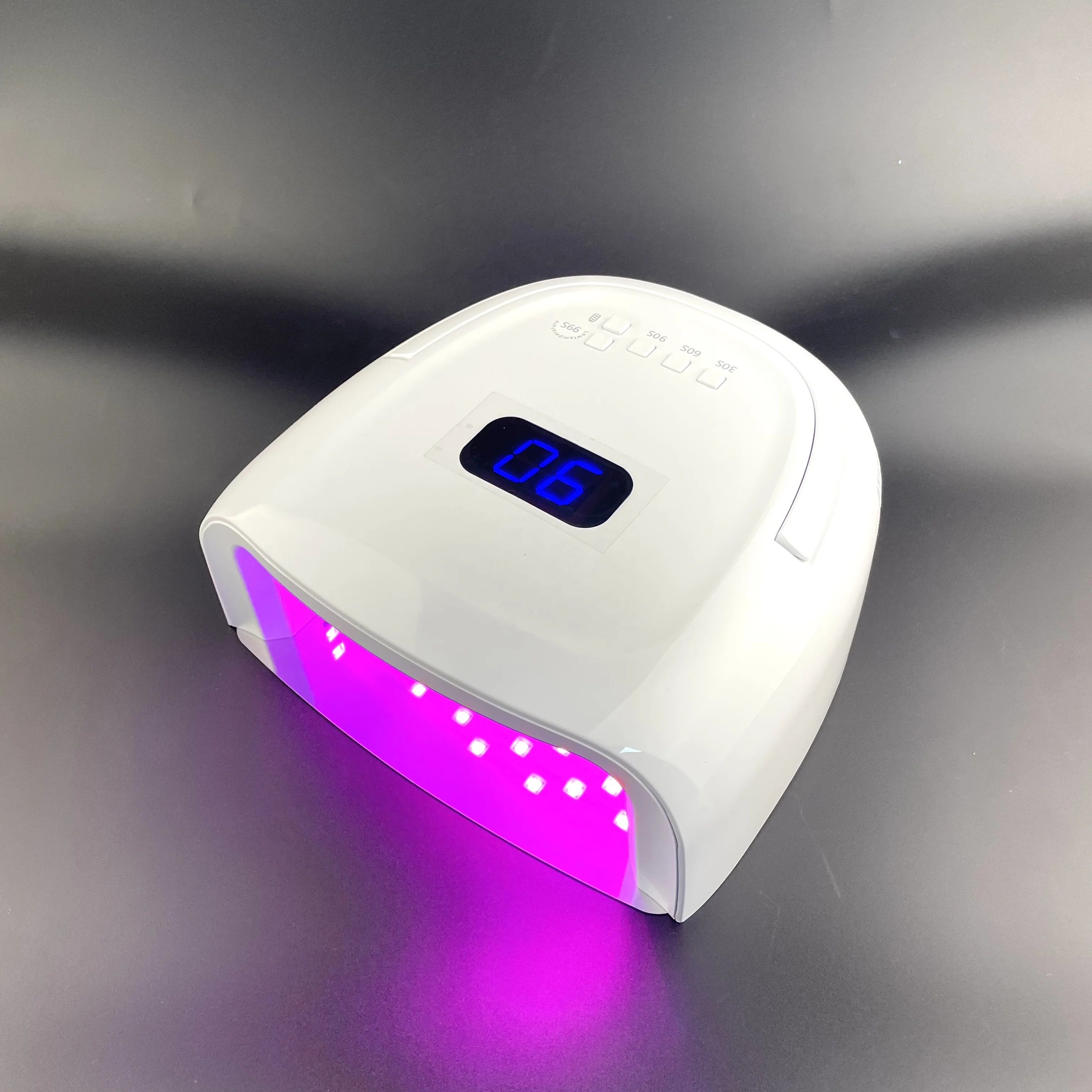 CometNails 2022 โรงงานขายตรงS20 Professionalแบบพกพาเครื่องเป่าเล็บผลิตภัณฑ์ 60W Uv Ledเจลเล็บโคมไฟใช้สําหรับHome