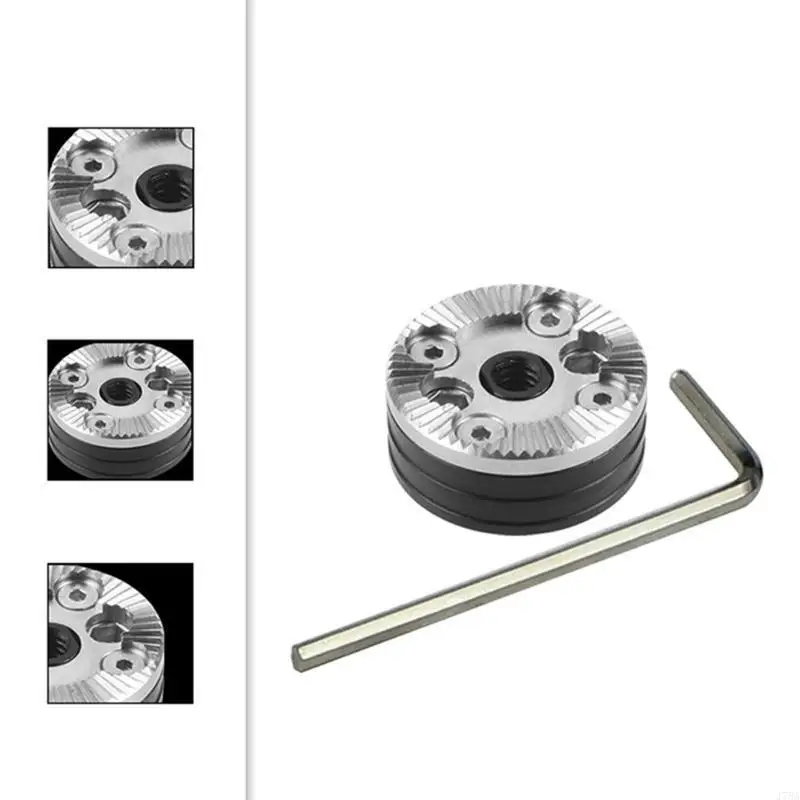 J78A Arri Rosette Mount Screw Thread Adapter Bracket for DSLR Camera Cage Rig Handle Photography Accessories