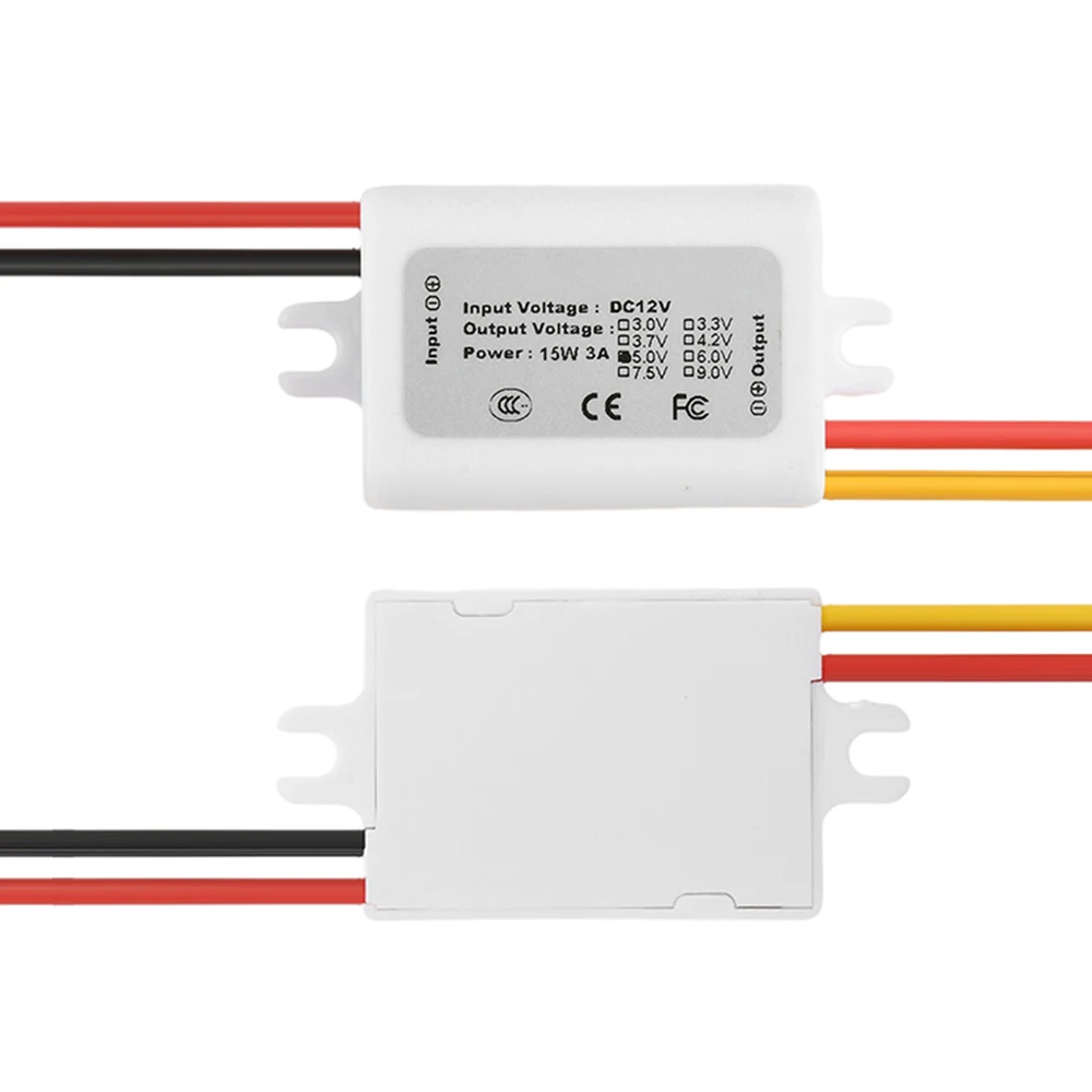 

DC 12V To DC 5V 3A Buck Converter DC-DC Step Down Power Supply Module