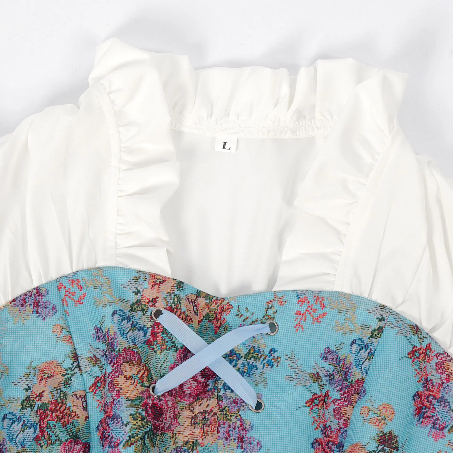 Хэллоуин косплей дворец Виктория средневековый винтажный цветочный костюм феи эльфа для женщин принцесса бандажное платье для рождественской вечеринки