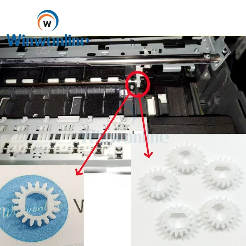 Gears New Cogs17 Teeth 9010 for HP OfficeJet Pro 9010 9012 9014 9015 9016 9018 9019 9020 9022 9023 9025 9026 9028 PRINTER PARTS