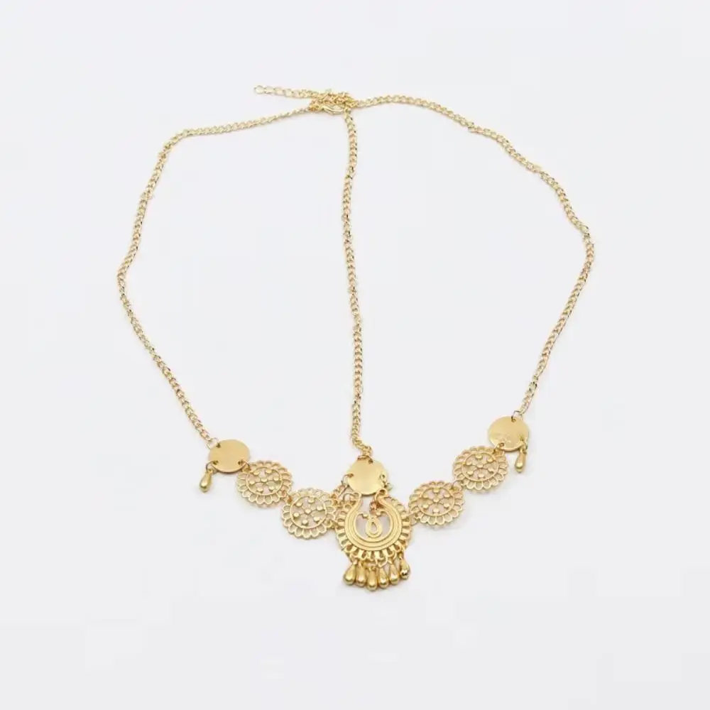 سلسلة رأس بوهيمية لتزيين الشعر ، إكسسوارات الرقص الرجعية ، المجوهرات القبلية ، الجبهة ، أغطية الرأس الهندية ، الزفاف