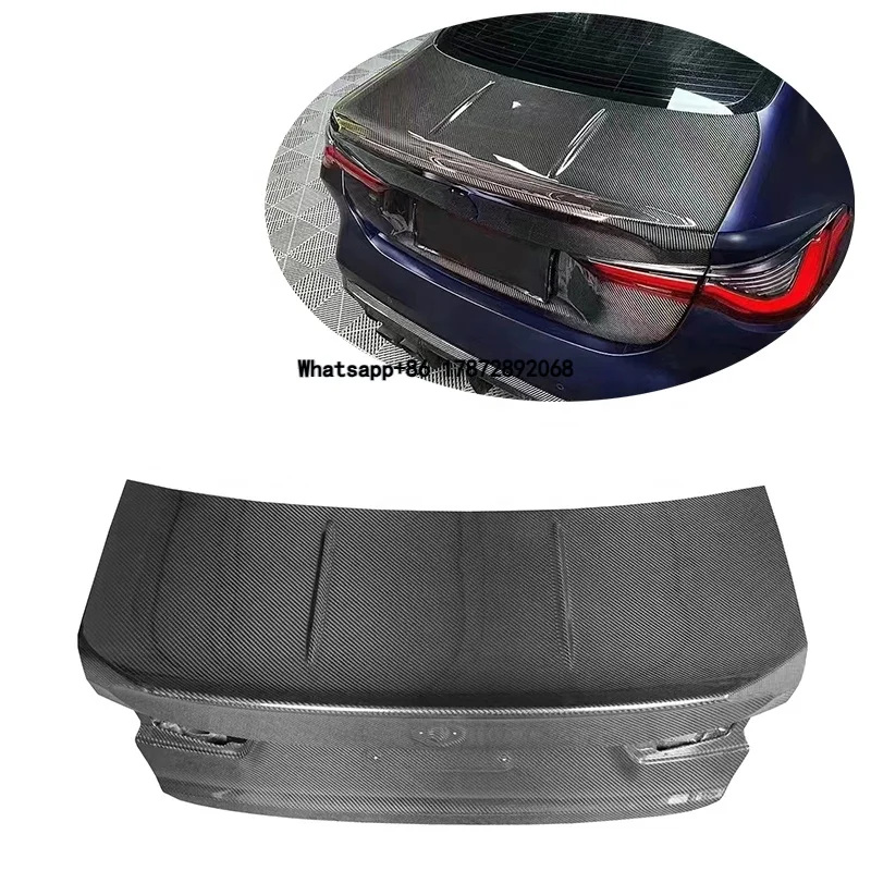 

Auto Parts G82 M4 CSL Style Carbon Fiber Rear Trunk Cover Boot Lids for M4 G82 G22