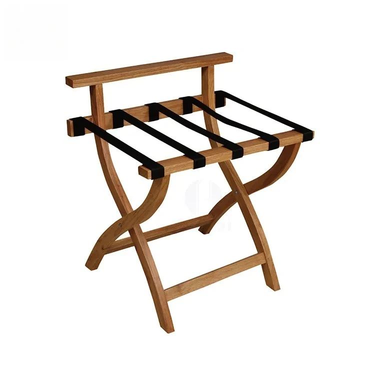 

*#g forFully Assembled Folding Luggage Rack Wood Suitcase Baggage Stand for Guest Room Bedroom Hotel Hotel Amenities*