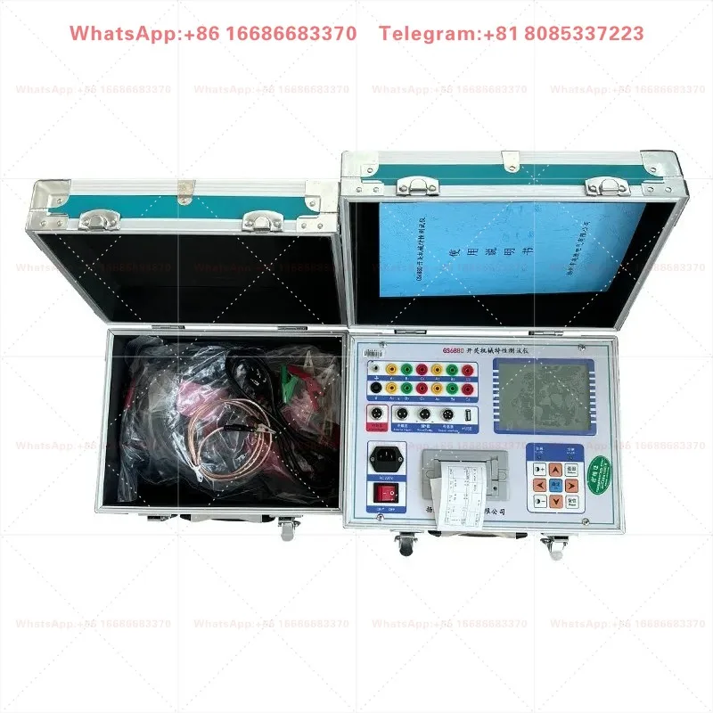 Switch Mechanical Tester Circuit Breaker Operation Switch Parameter Comprehensive Performance Tester 12 Channels