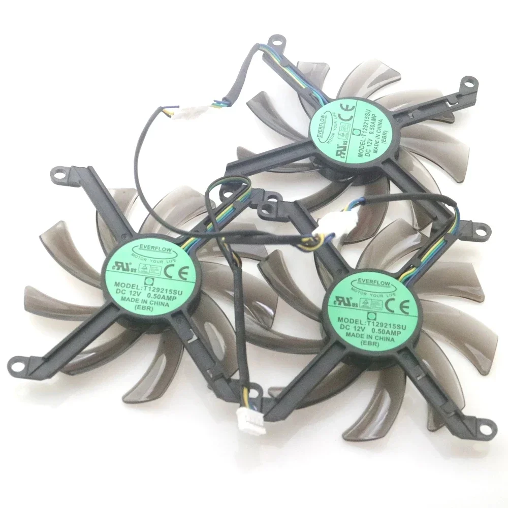 

Т 129215 SU DC12V 85 мм 0,50AMP 4-проводной 4-контактный вентилятор VGA для LEADTEK GTX1080ti WINFAST HURRICANE Вентилятор охлаждения видеокарты