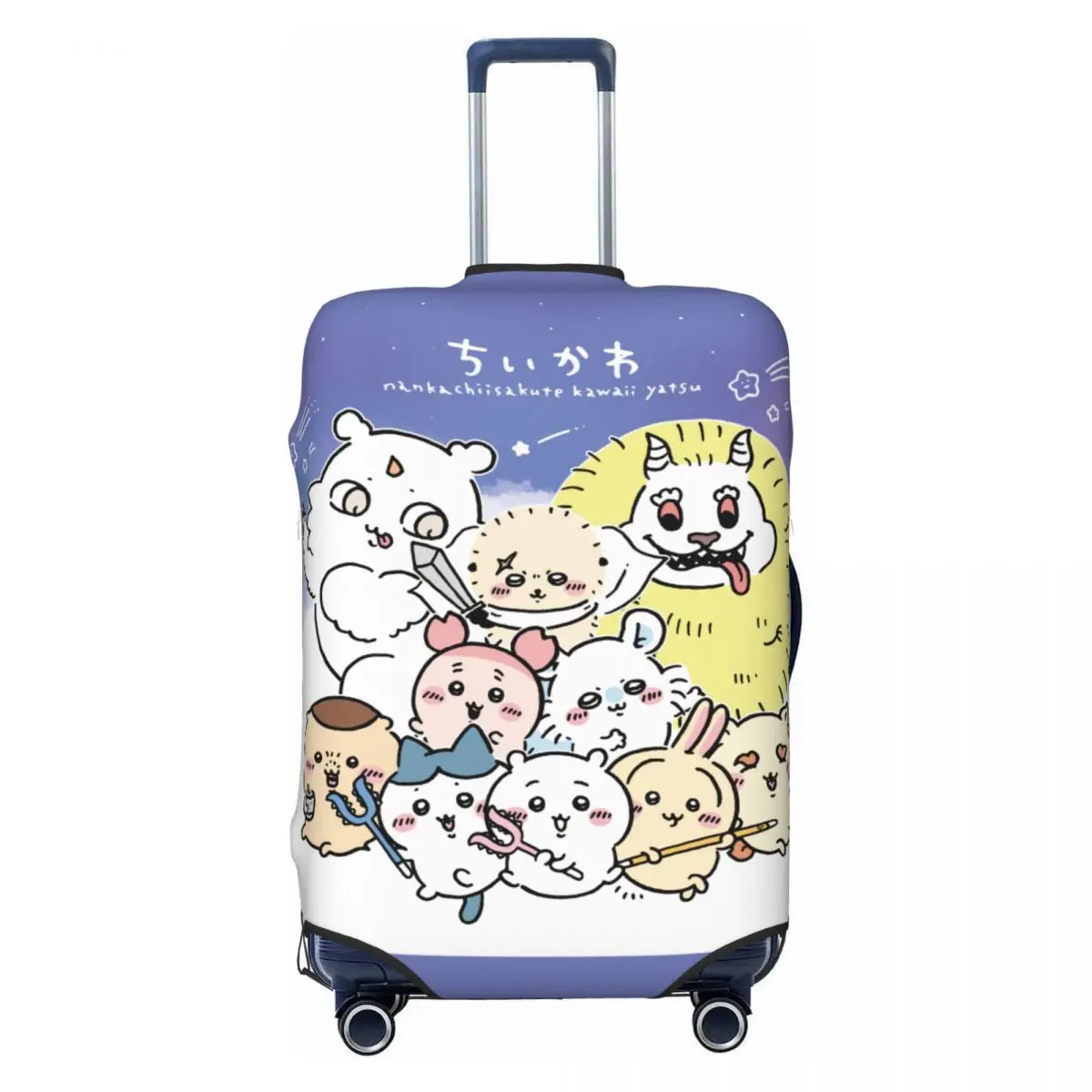 

Custom Cute Cute Cartoon C-chiikawas Anime Luggage Cover Protector Washable Popular Manga Travel Suitcase Covers