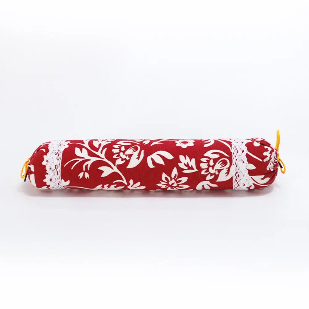 Herbal Wormwood Cylinder Pillow DIY Kit Neck Pain Relief Cervical Support Traditional Fabric Massage Health Care Bedding