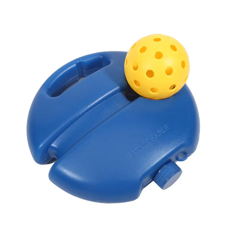 قاعدة تساعد على تدريب التنس شديدة التحمل مع كرة حبل مرنة لممارسة مدرب التنس ذاتي التحمل جهاز شرك السجال