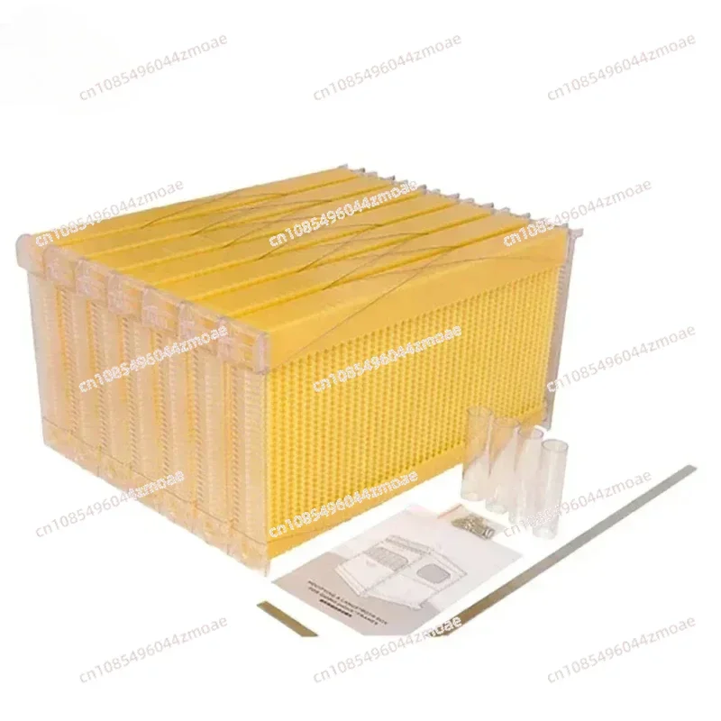 Automatic Self-Flowing Honey 7 Bee Hive Frames Set Apiculture Equipment Auto Flows Honey Beehive