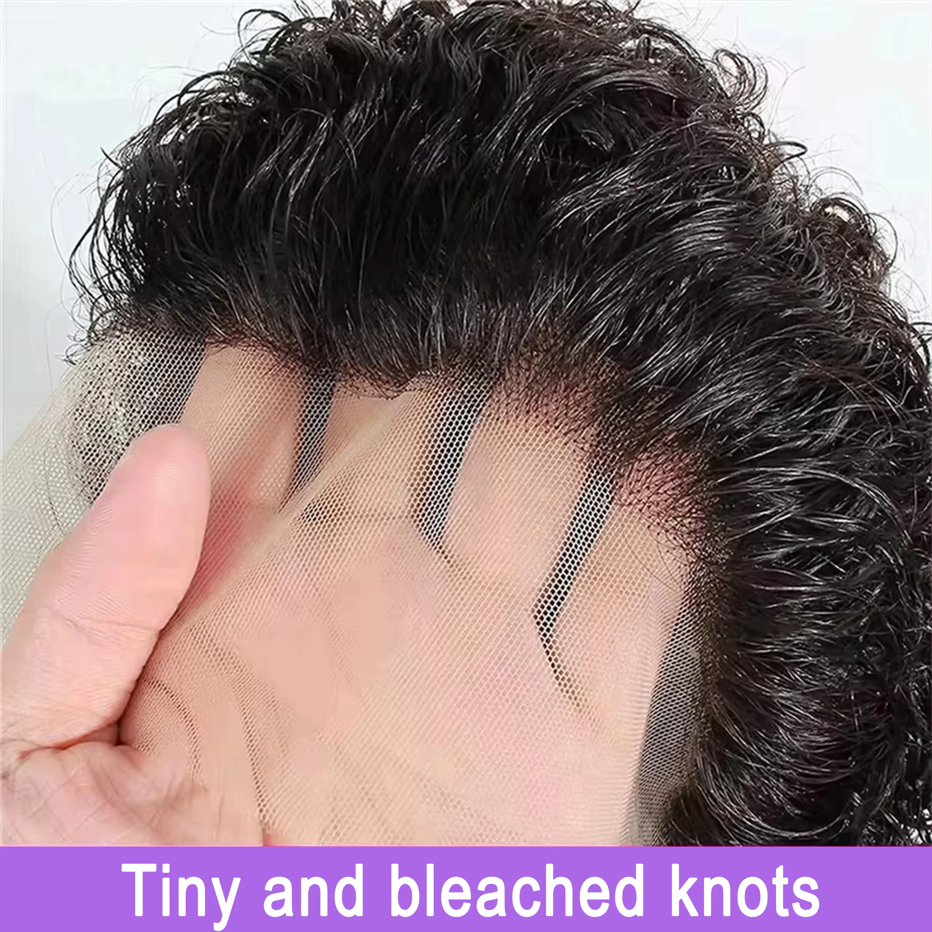 실제 인간의 머리카락 픽시 가발 13x1 투명 레이스 가발 인간의 머리카락 짧은 픽시 컷 가발(흑인 여성용) 곱슬머리 가발