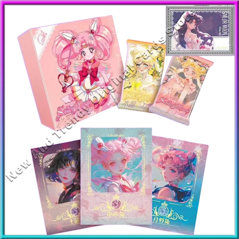 Original Pretty Guardian Sailor Moon Card Anime 32nd Anniversary Collection Cards Beauty Cute Tsukino Usagi Collection Cards