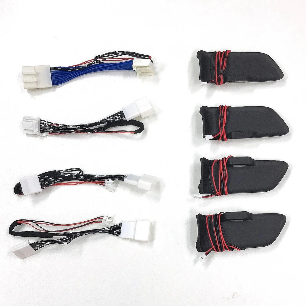 Stable-8X For Toyota Corolla 2020 2021 Door Bowl Armrest Atmosphere Light Interior LED Blue Door Bowl Handle Frame Light