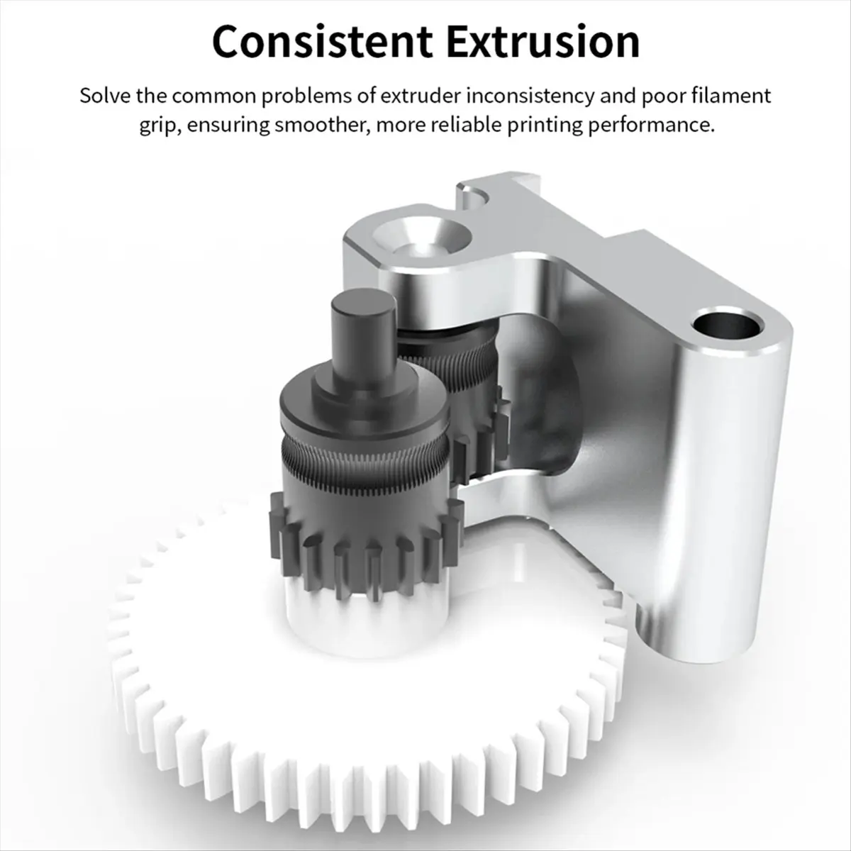 A49T For Adventurer 5M AD5M CNC Nanocoated Extrusion Head Gear Kit 3d Printer Parts for AD5M 3d Printer