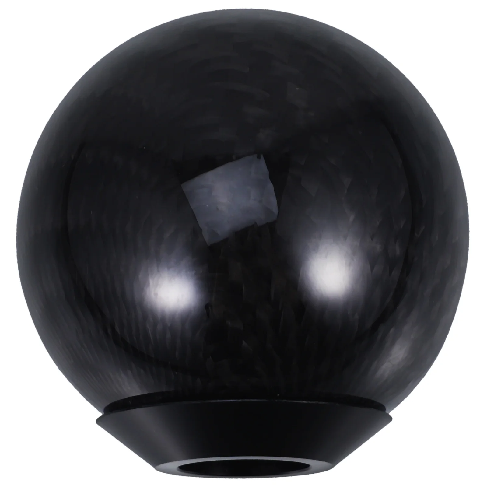 

Round Carbon Fiber Shift Knob Manual Shifter Grip Handle Easy Install Suitable Various Car Interiors Unique Design Durable