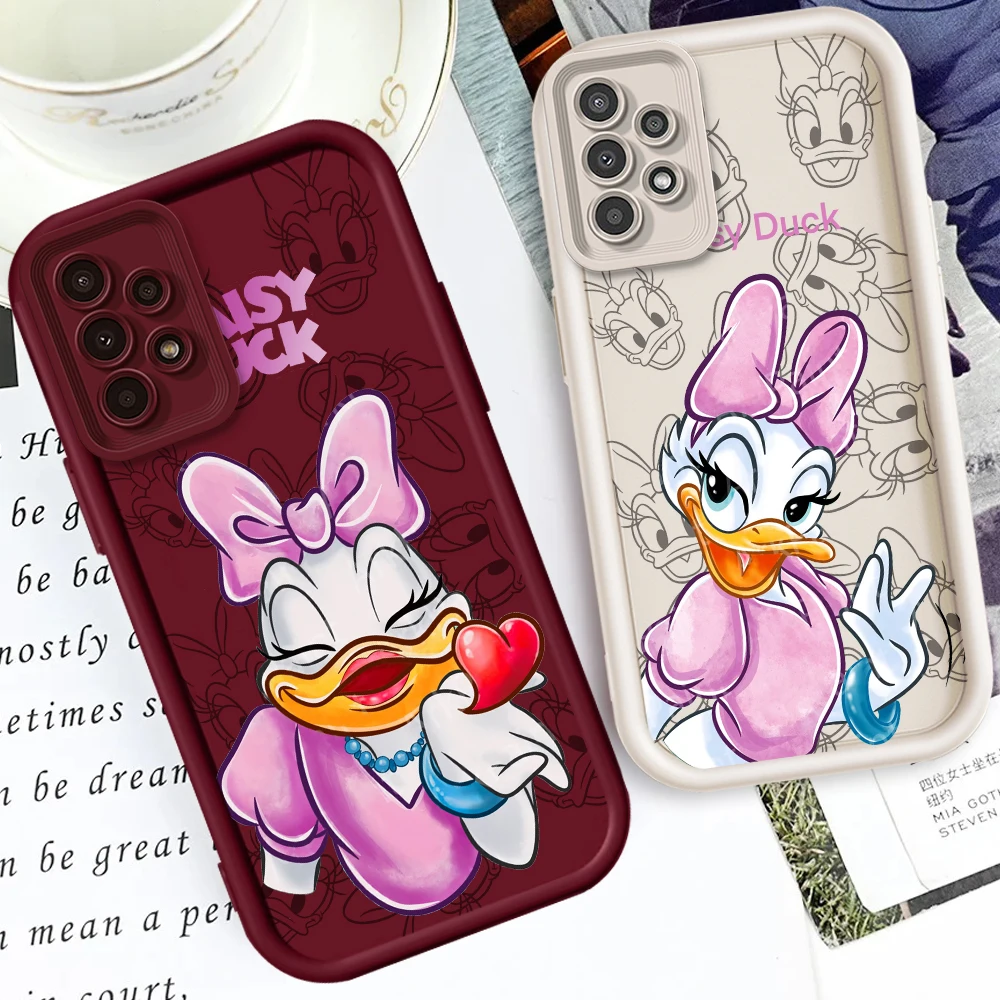 

Daisy Disney Cartoon Fashion For Samsung A73 A71 A54 A53 A52 A51 A33 A32 A21S A14 A13 A12 A03 A04 A05 5G Eye Ladder TPU