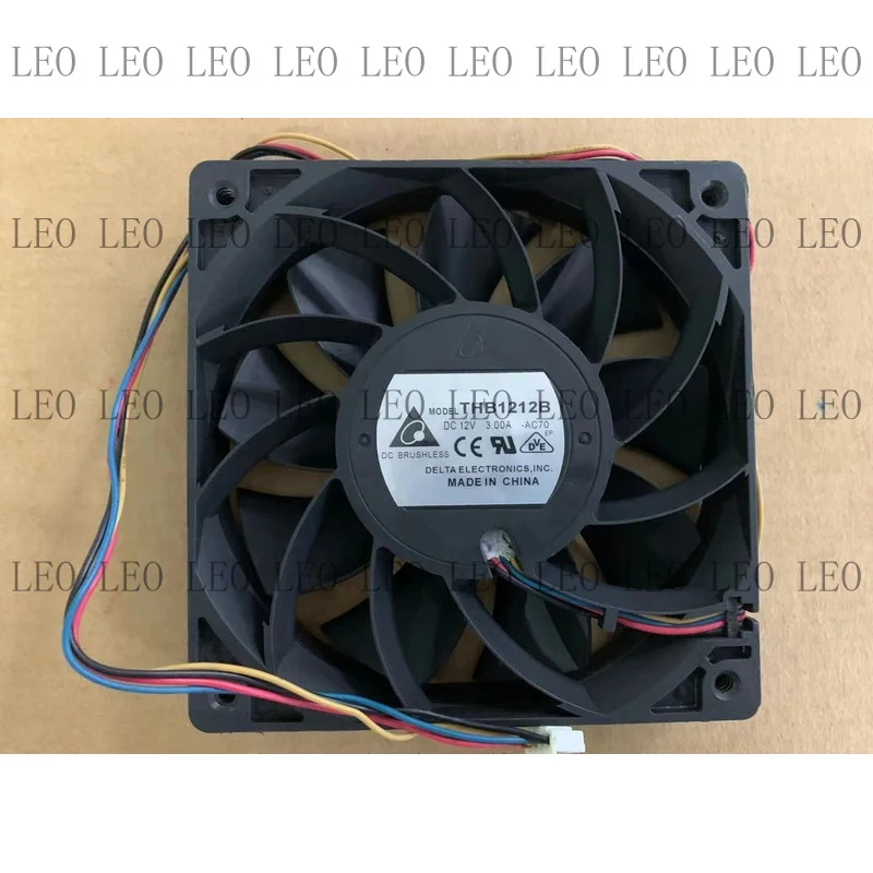 MY For Delta THB1212B 12V 3A 12025 4-wire PWM 120mm 12CM High Speed Large Violent fan