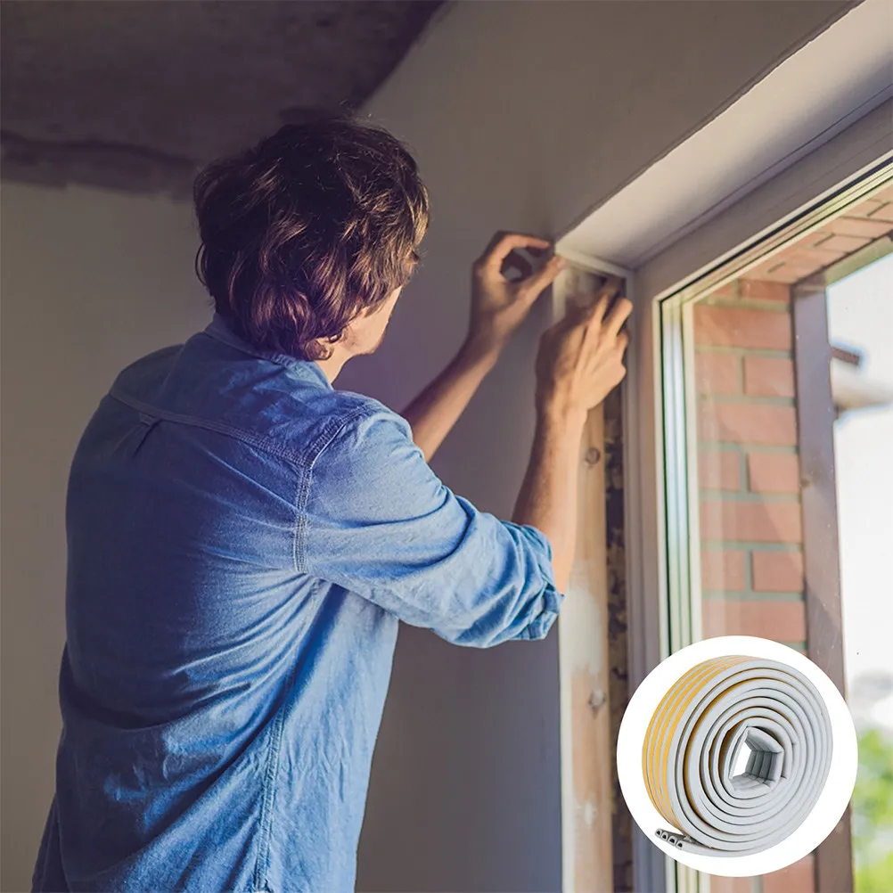 

Уплотнительная лента для окон и дверей, 20 метров, ветрозащитная, шумоизоляционная, для домашней безопасности и защиты от утечек