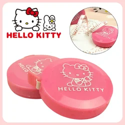 1.5m Hello Kitty Soft Ruler Portable Tape Measure Double Scale Body Sewing Flexible Ruler Measurement Sewing Tailor Craft