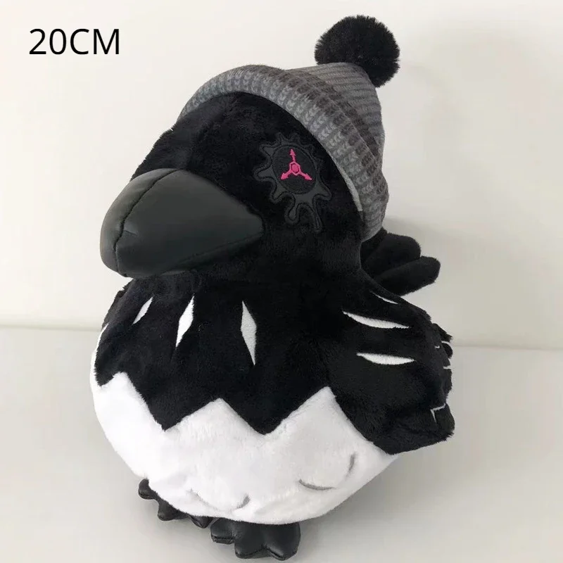 Murder Drones Uzi Crow Plush Toys Cartoon Cute Soft Stuffed Animal Game Killer Uzi Raven Pillow Dolls For Kid Birthday Xmas Gift