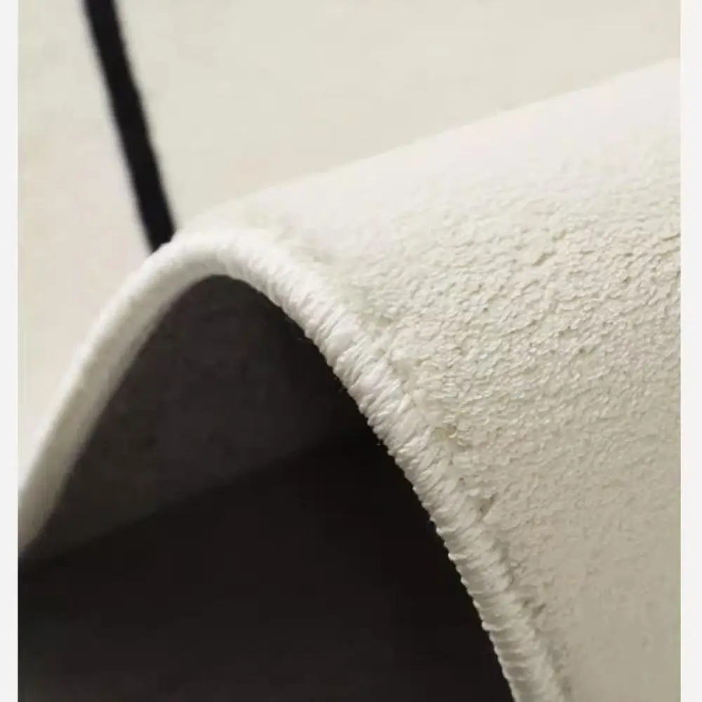 Soft Leaf Rug TPR Anti-Slip Leaf Shape Pattern Bedside Rug Thickened Fiber Water Absorbent Water Absorbent Mat For Bedroom