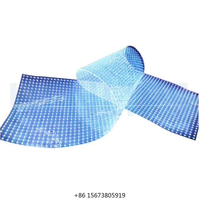 

Гибкий прозрачный LED-экран с шагом пикселя 3,91 мм, IP65, 100 дюймов, 4K, пленочный дисплей