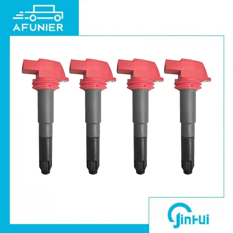 4Pcs Ignition Coil For Porsche Cayenne (955) Panamera 3.6L 4.8L S GTS Turbo (2007-) OE No.:0-94860210402,94860210406