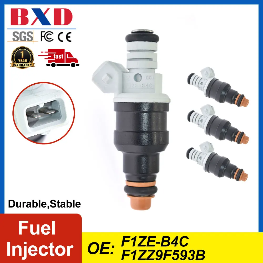 

1/4PCS Fuel Injector F1ZE-B4C F1ZZ9F593B For Ford F1ZEB4C