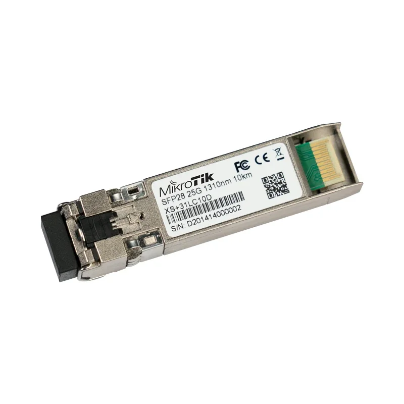 

MikroTik XS + 31LC10D A комбинированный модуль 1,25G SFP, 10G SFP + и 25G SFP28, 1 шт.