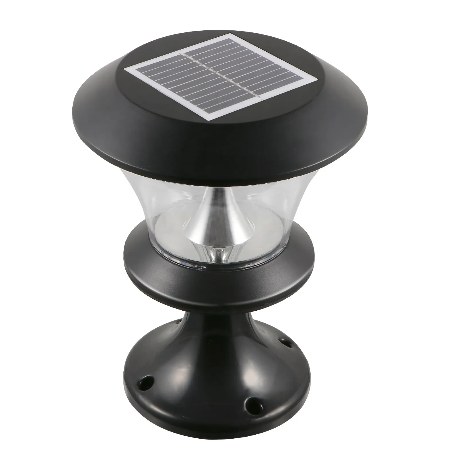 

Уличные солнечные светильники для сада: фонари на столбы, цилиндрические, с круглым основанием, для установки в грунт