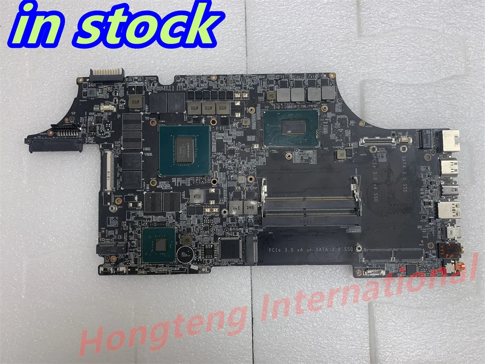 Original ms-16p51 ver 1.0 For MSI GP73 GP73VR gl63 gp63 ge63 ge73 laptop motherboard with I7-9750h and n17p-g1-b-kb-a1