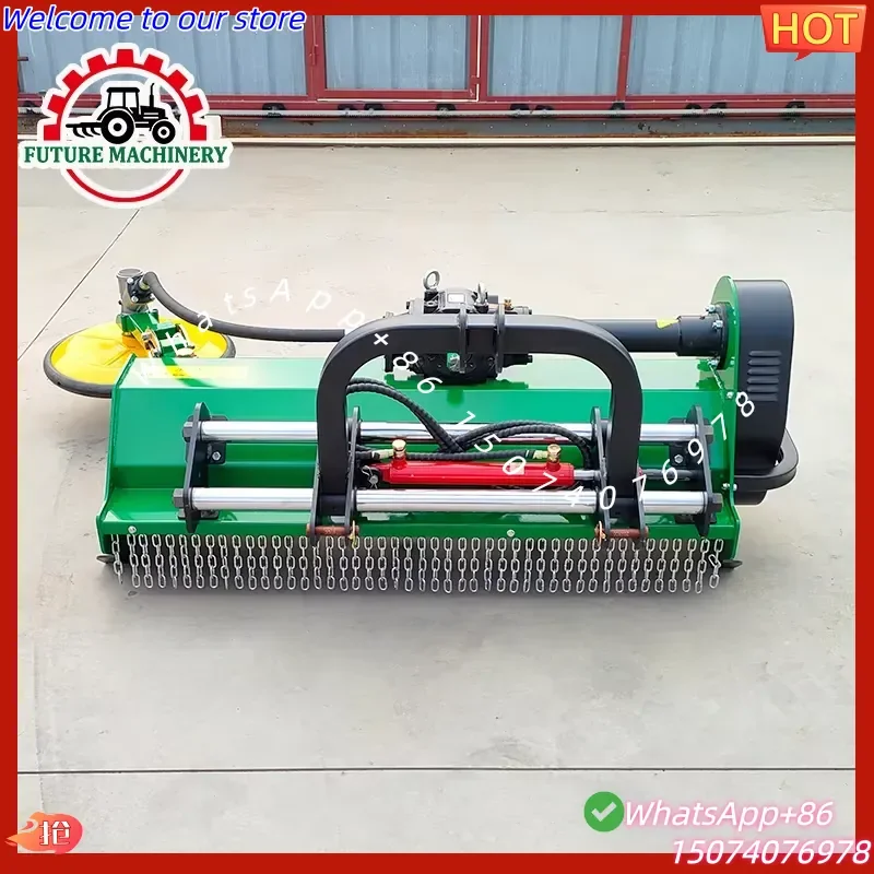 2026 CE EPA engine European Style Mini Lawn Mower Zero Turn PTO Light Side Hydraulic Verge Flail mower Tractor