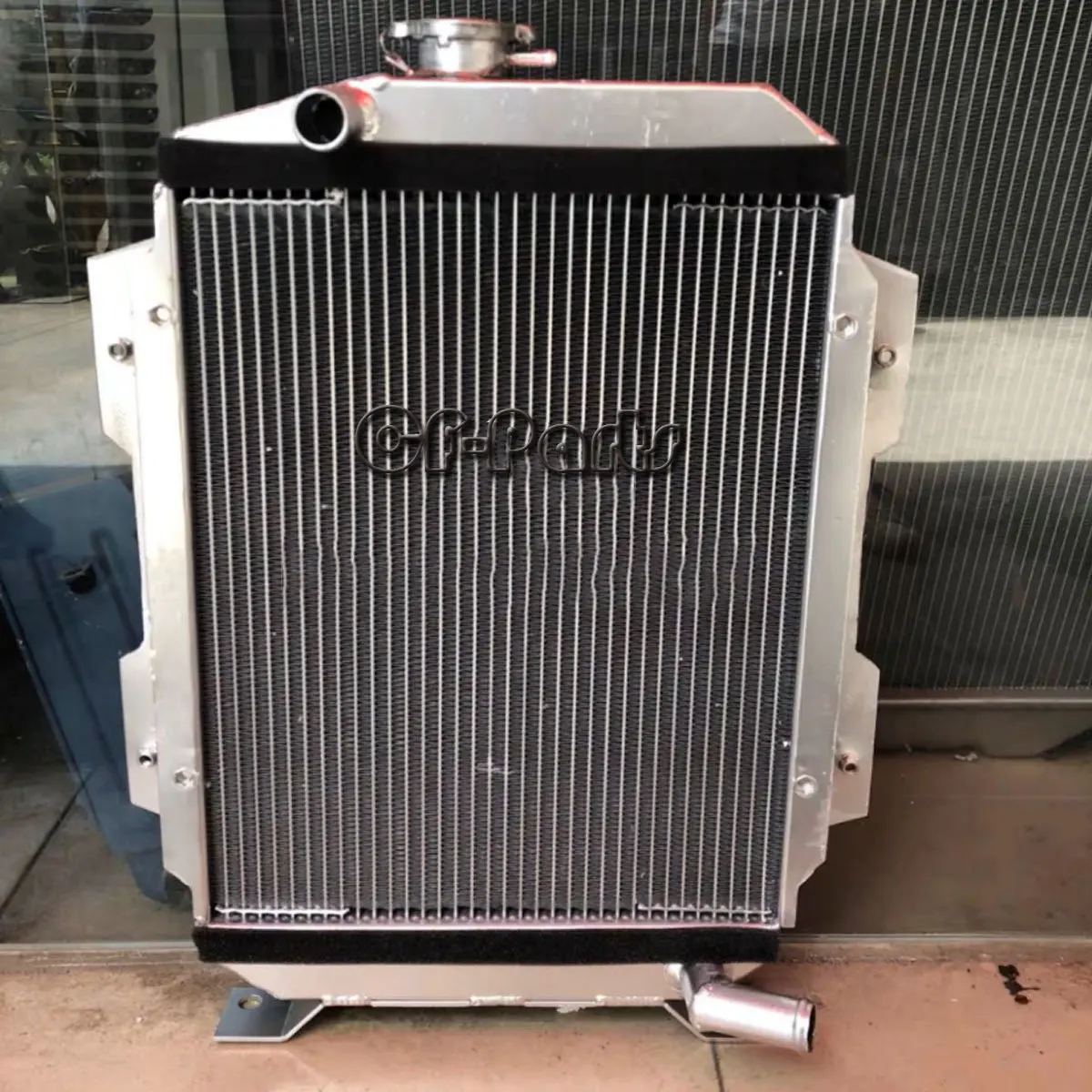 Old Type PC35 Excavator Radiator For Komatsu