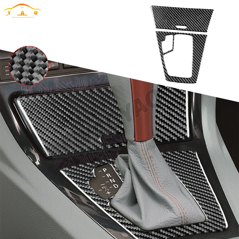 

Carbon Fiber Center Console Gear Shift Frame Trim Cover Sticker For BMW X3 E83 2004-2010 Car Accessories