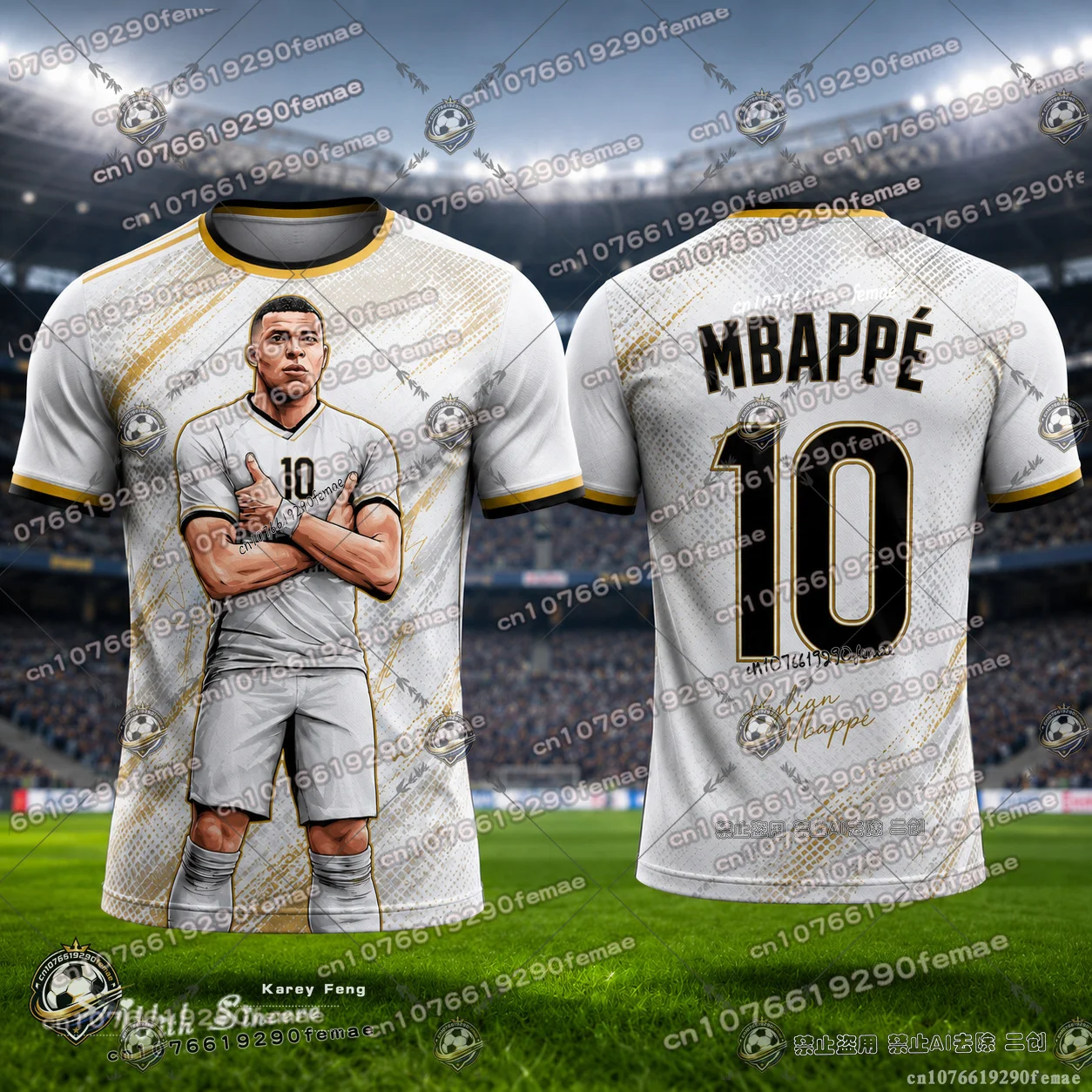 Mbappé 2026 Football Jersey Men Breathable Printed Kids Soccer Shirt Fan Commemorative Sportswear For Outdoor Running Training