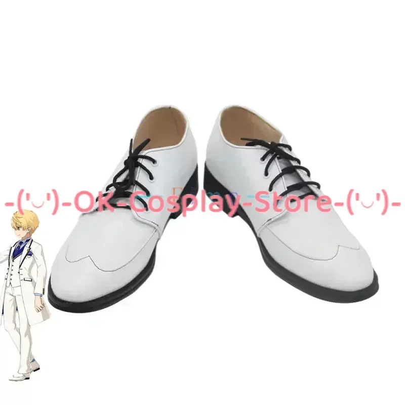 Arthur Pendragon Cosplay Shoes Game FGO Cosplay Prop PU Leather Shoes Halloween Carnival Boots Custom Made