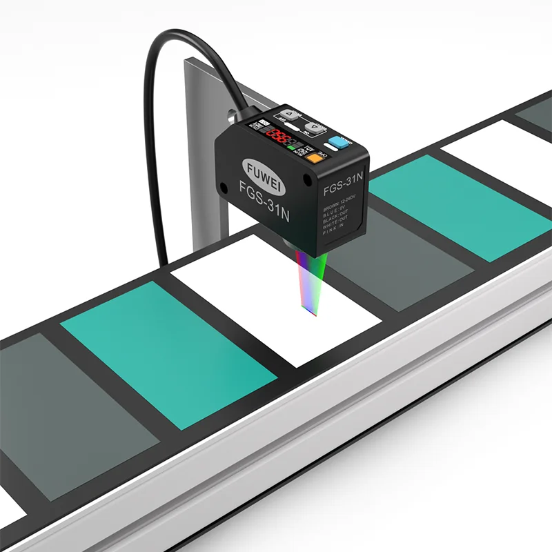 FUWEI FGS-31 infrared high-precision color labels photoelectric sensor switch color identification color sensor