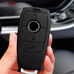 TPU Car Key Case Cover Shell Key Holder Caps Keychain For Mercedes CLA GLC GLA GLE AMG A C E S G Class W177 W205 W213 W222 X167