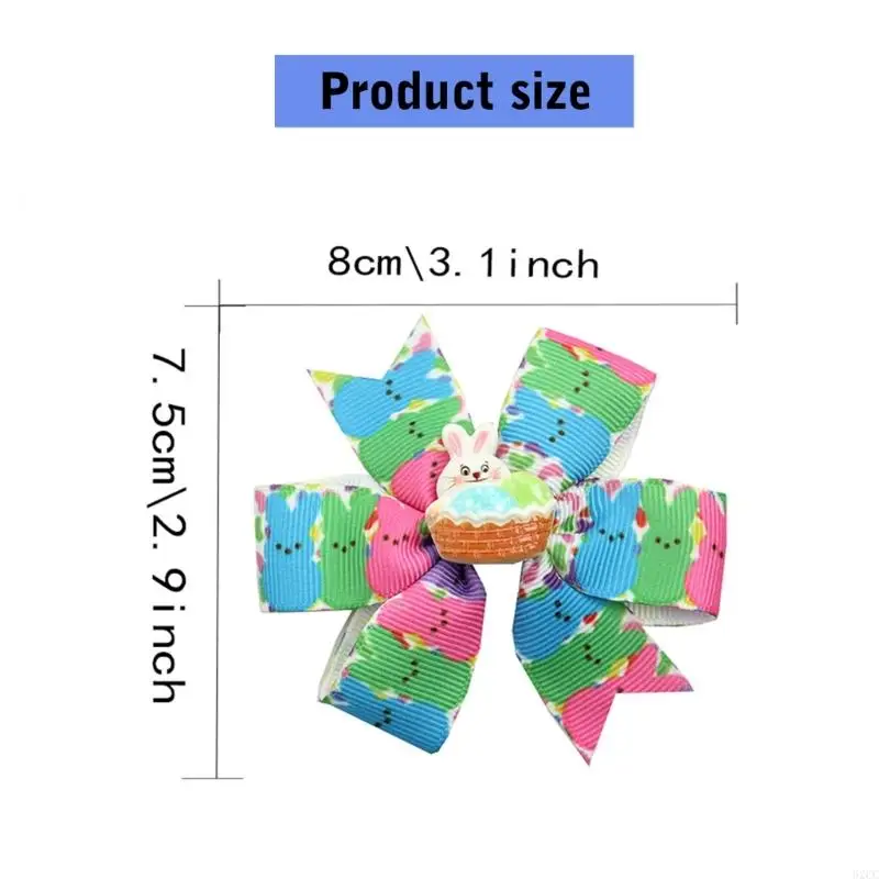 62CC Cartoon Easter Rabbit And Egg Hair Clip Fashion Hair Accesries For Party Fun