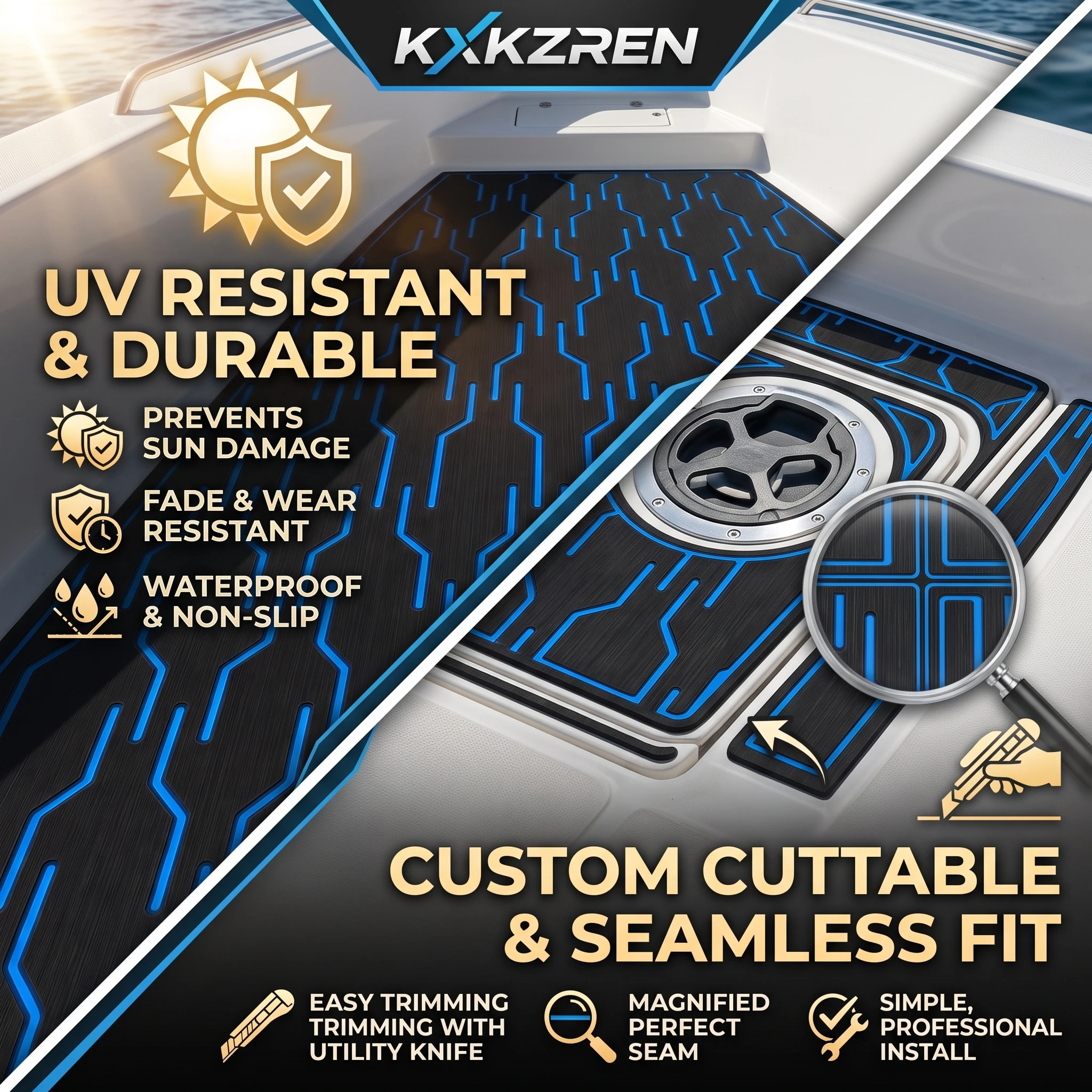 KXKZREN 2400x1200mm Mata podło – Eva Foam Sheet recenzja i cena
