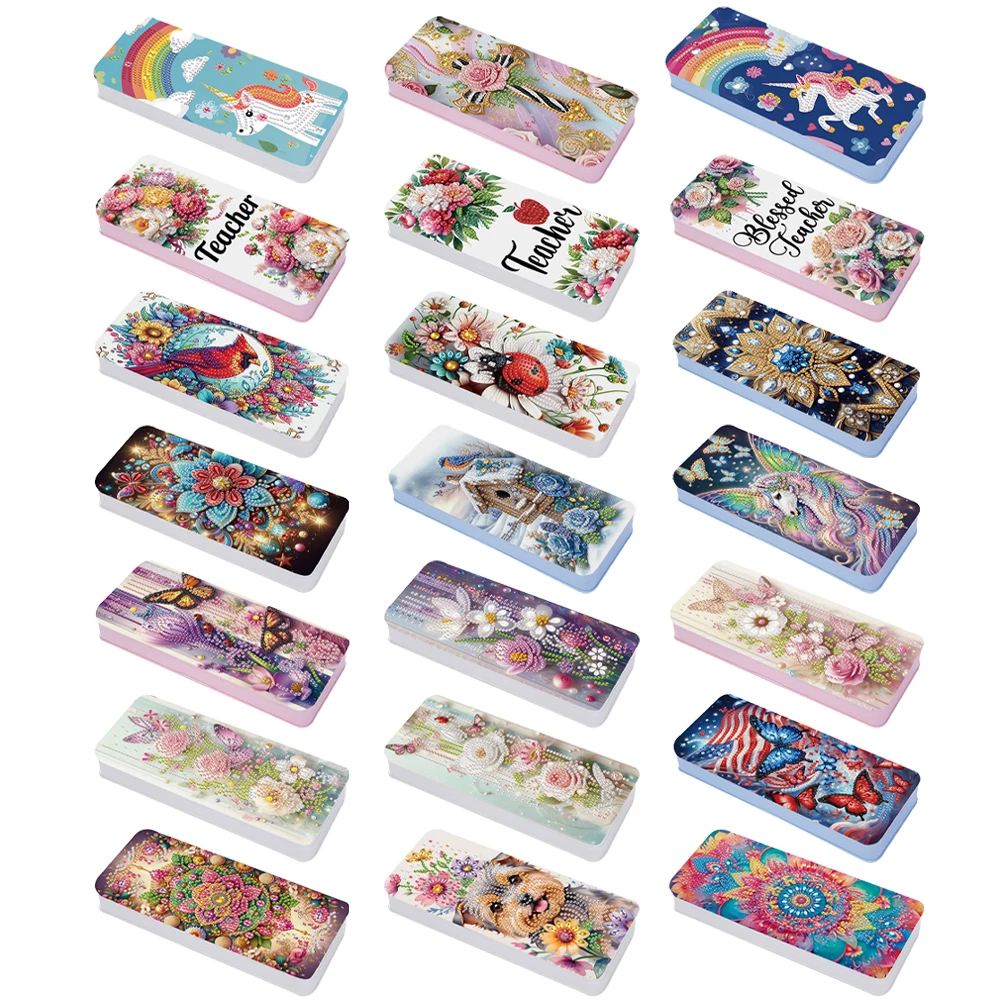 

Diamond Painting Pencil Case Diamond Art Organizer Box DIY Diamond Art Pen Holder Diamond Art Pen Organizer for Art Crafts