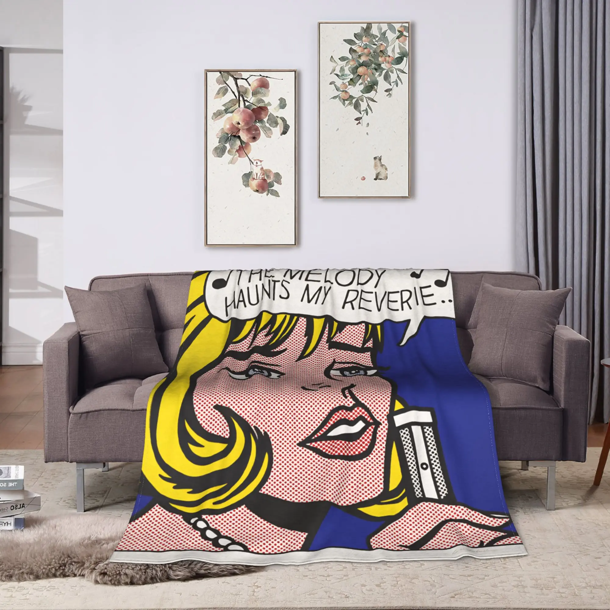 Roy Lichtenstein Pop Art Blank - огляд і ціна Home Office Trend