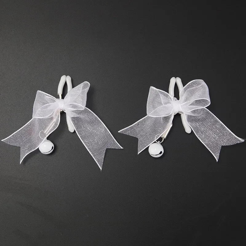 BDSM يلعب مقاطع الحلمة القوس الدانتيل مع الأجراس – لعبة الأزواج Flirty SM لتحفيز الحلمة والبظر #3