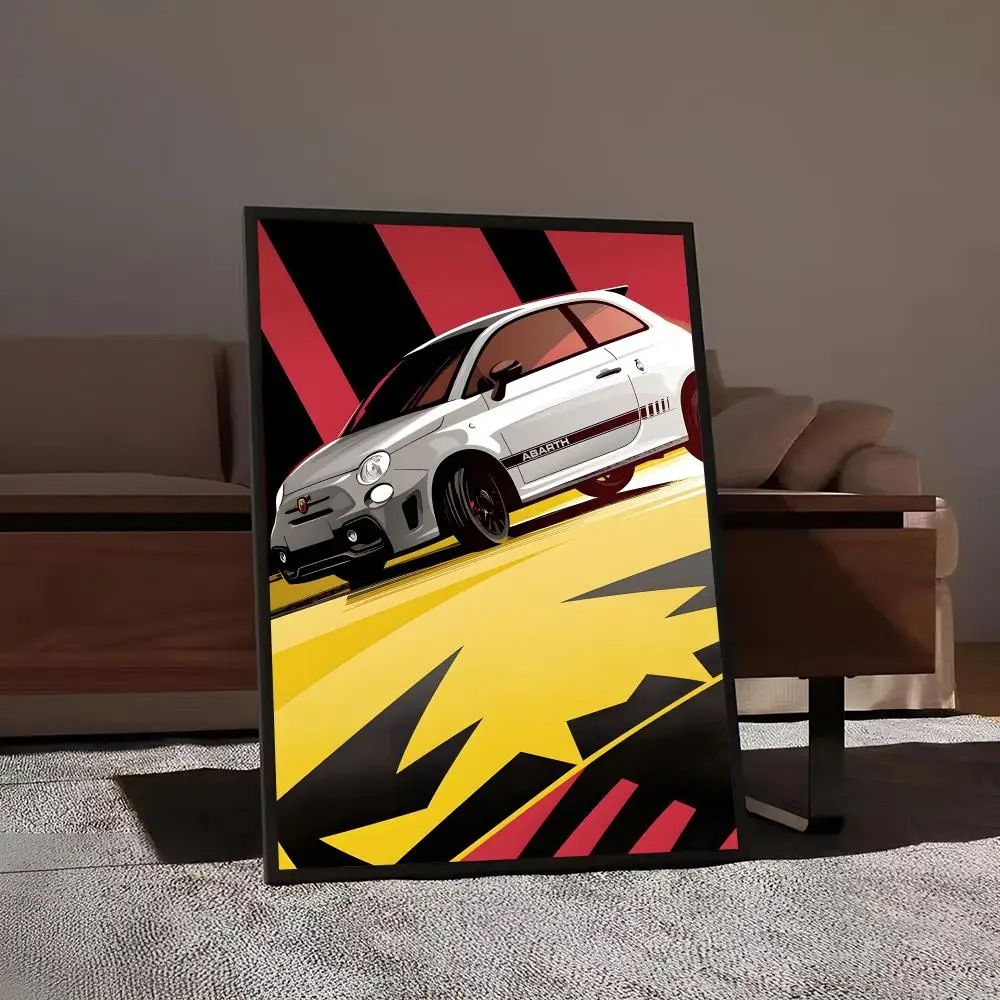 Brand A-Abarth Scorpion Painting Calligraphy Print Canvas Art Pictures Home For Living Room Modern Decor Room Home Decor