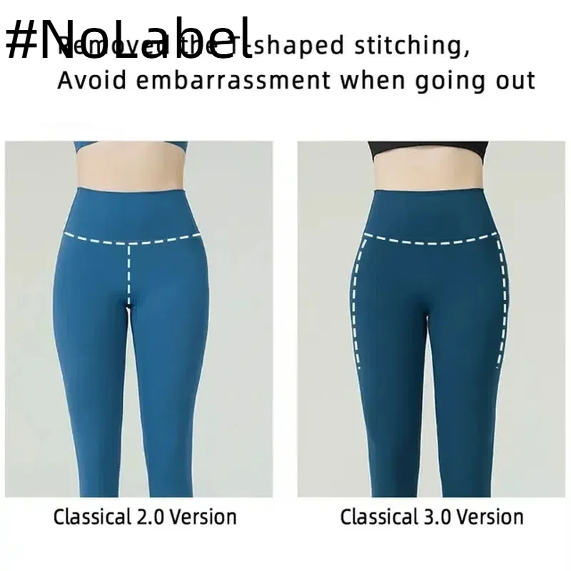 NoneLabelCollection Yoga-legging Dames Sportbroek Panty Naadloze Sport Gym-legging Workout Fitnessbroek Sportkleding